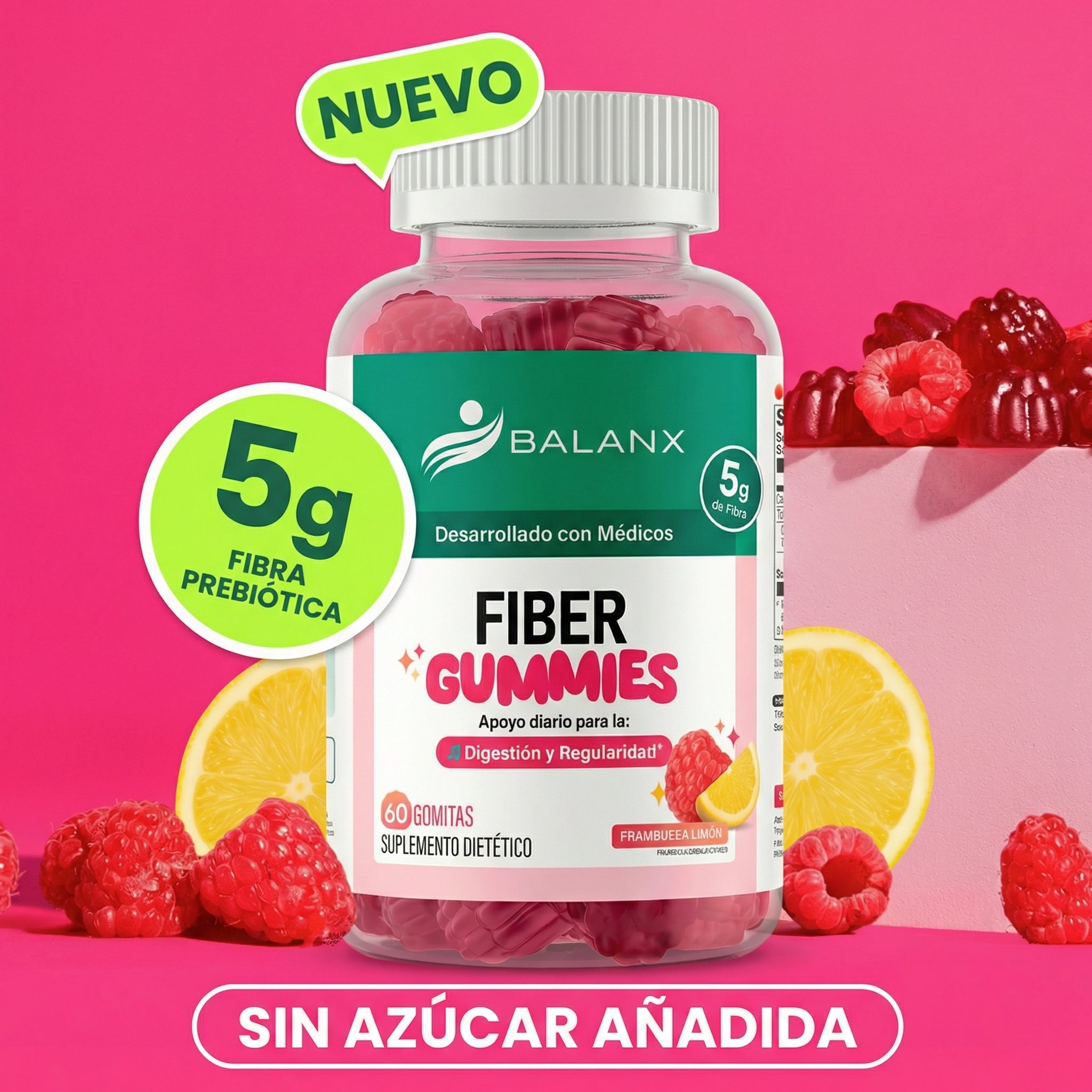 Gomitas de Fibra | Desinflama y suelta todo lo atascado