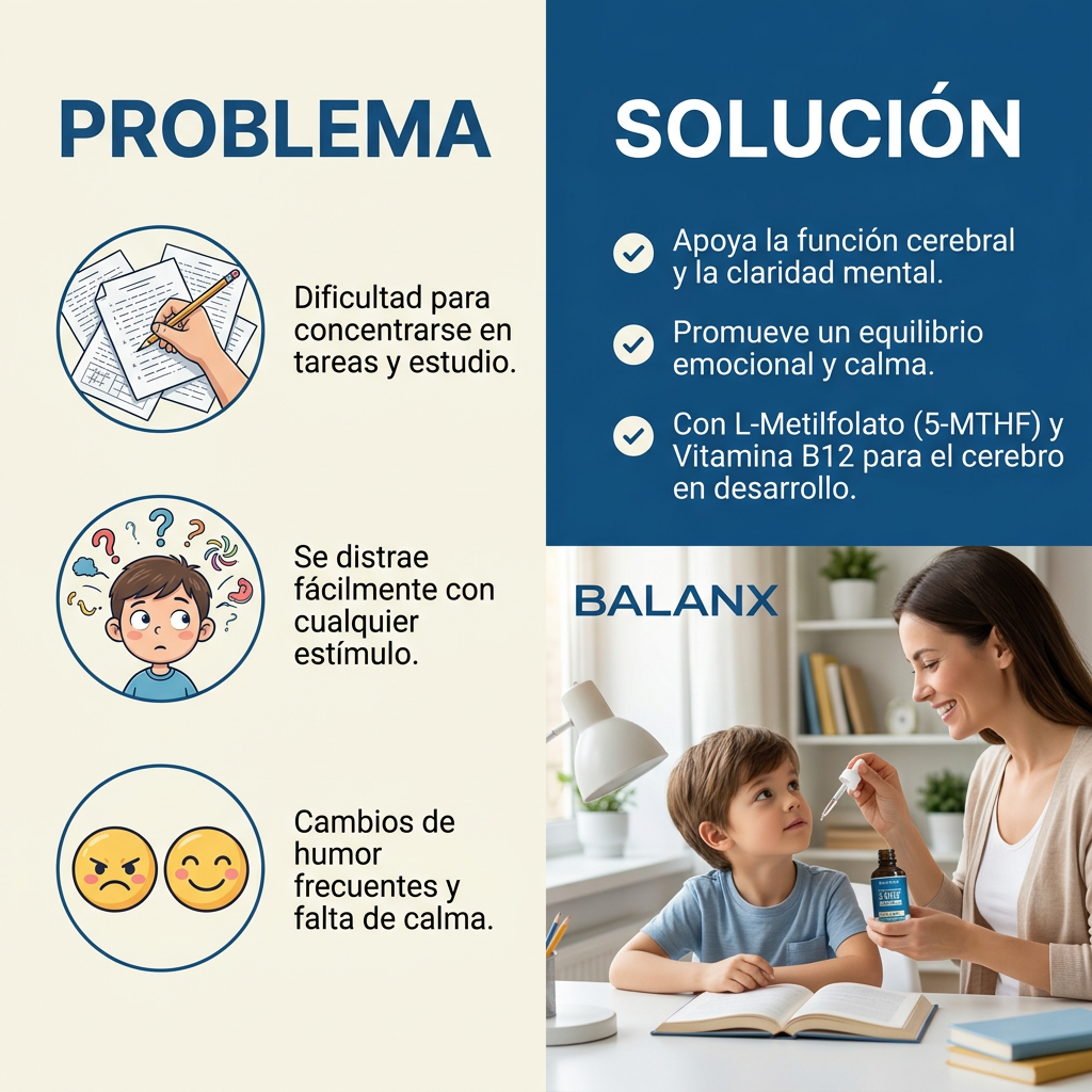 Apoyo nutricional para el enfoque y concentración de tu hijo