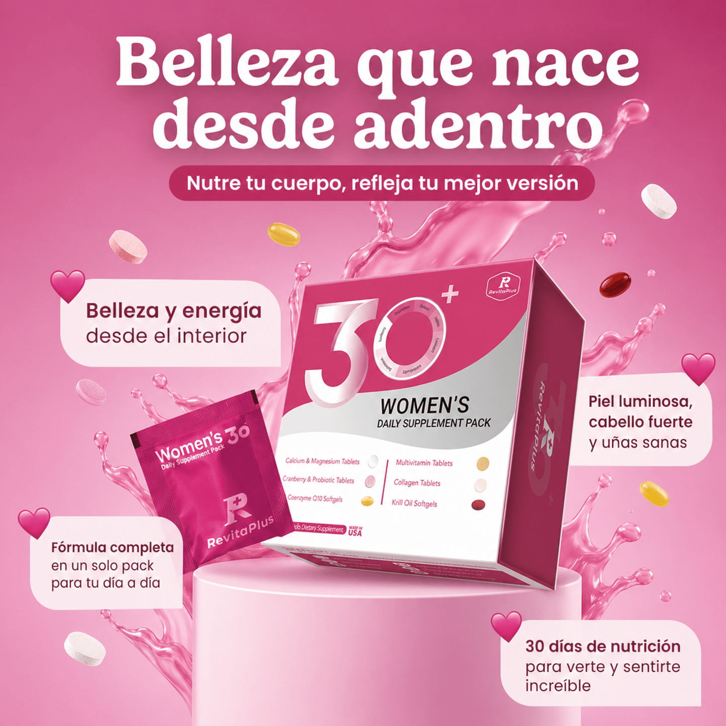 Beautypack |  Multivitaminico Mujeres 30+