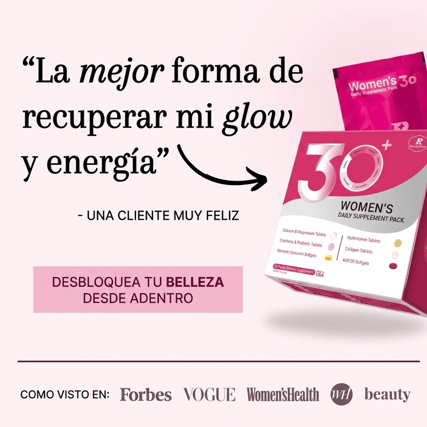 Beautypack |  Multivitaminico Mujeres 30+