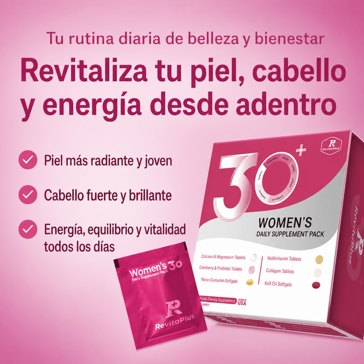 Beautypack |  Multivitaminico Mujeres 30+