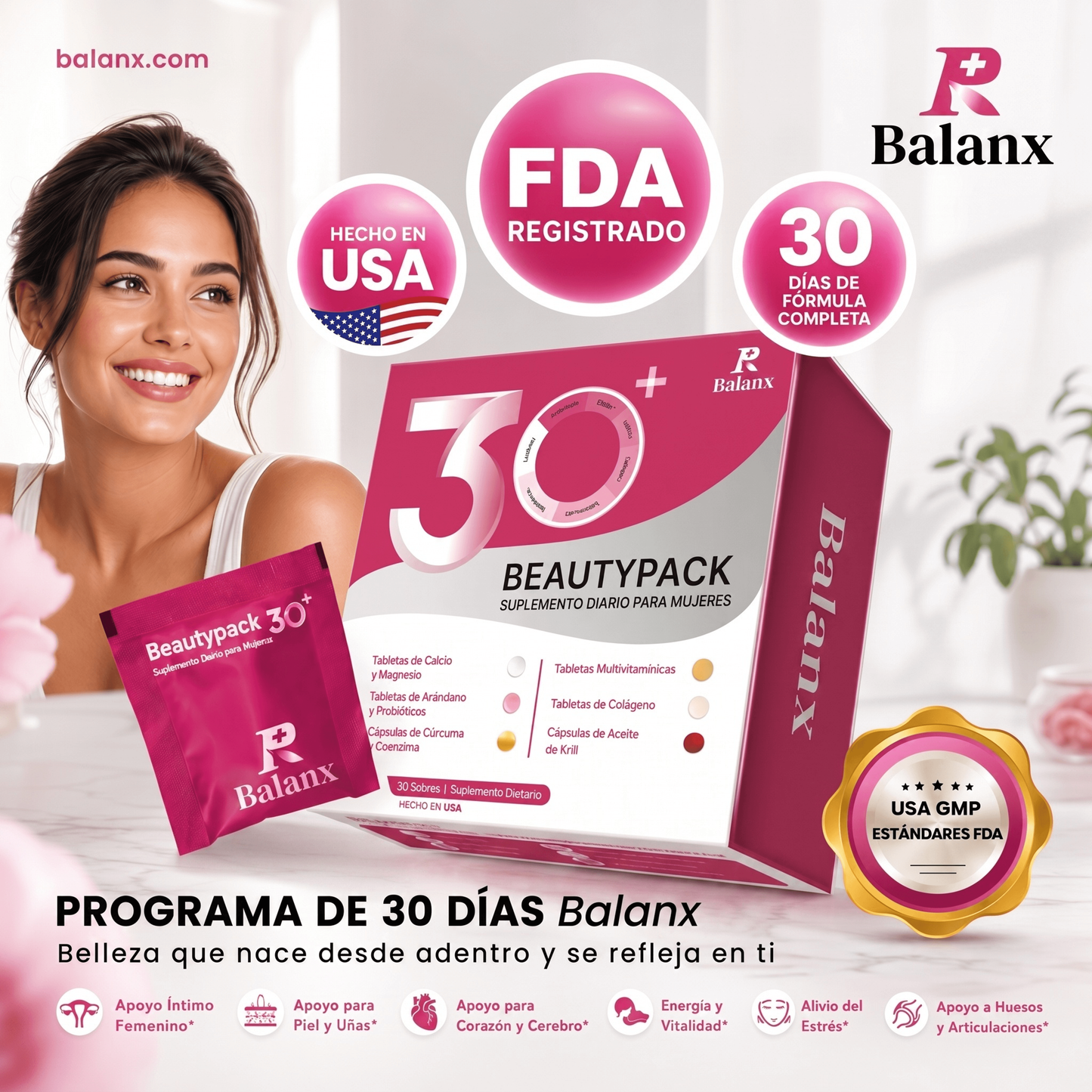 Beautypack |  Multivitaminico Mujeres 30+