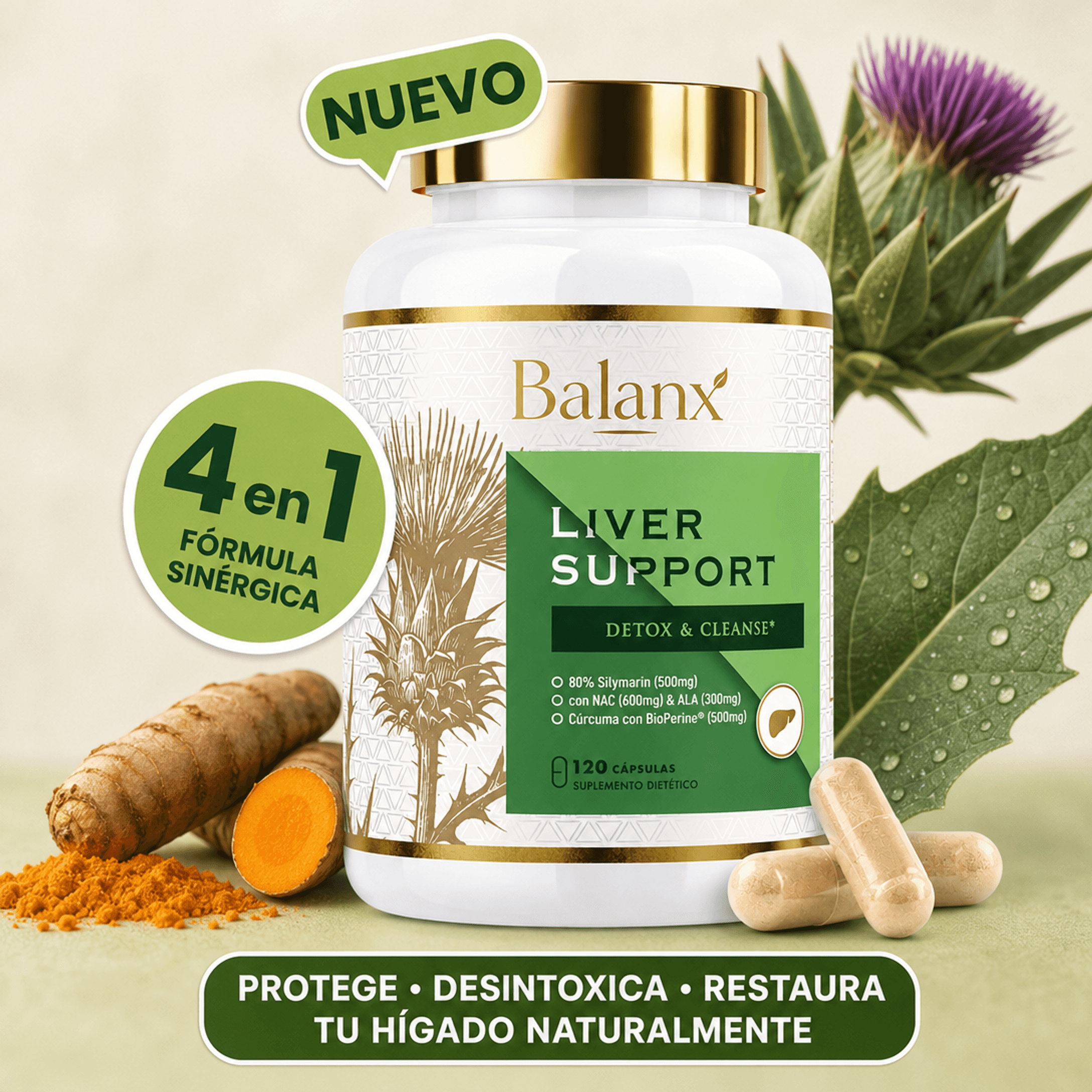 Liver Support | Menos pesadez, mejor digestión
