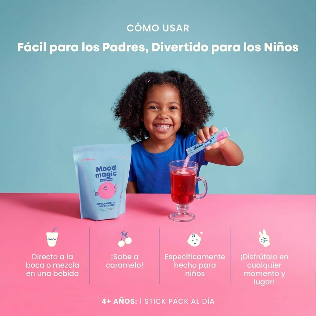 Apoyo Natural Para El Enfoque y Bienestar Mental de Tu Hijo